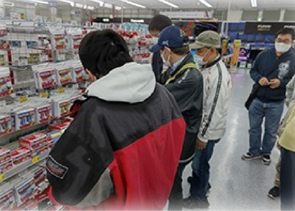 令和4年度 12月活動報告「プリンターインク購入」